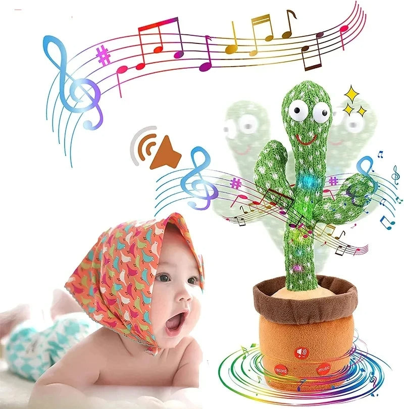 Dancing Cactus Toy,Repeat Talking ,Song Speaker.