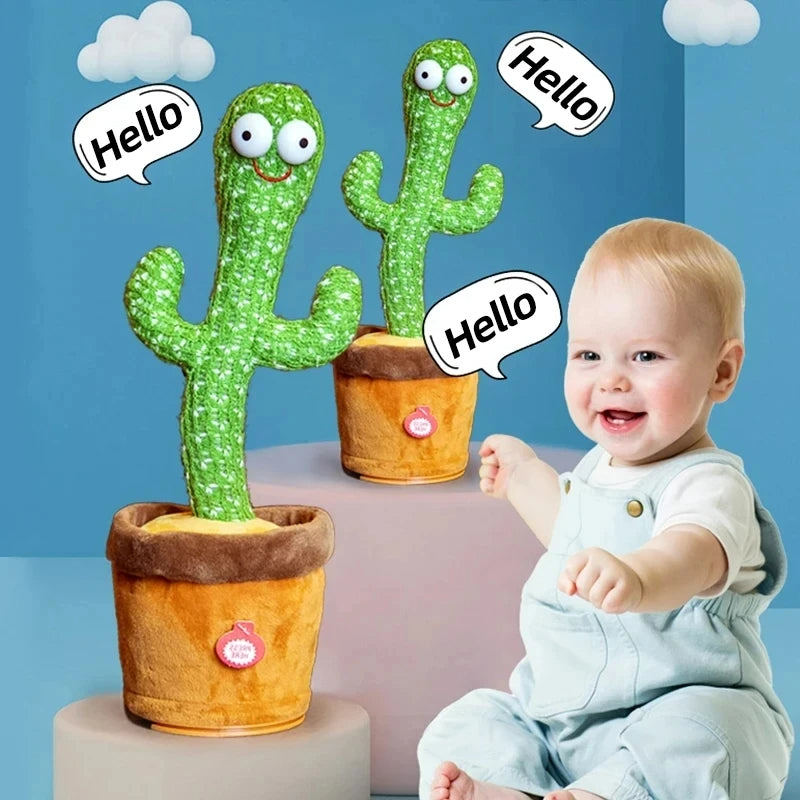 Dancing Cactus Toy,Repeat Talking ,Song Speaker.