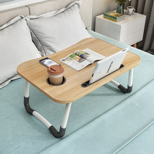 Simple Wooden Foldable Laptop Table