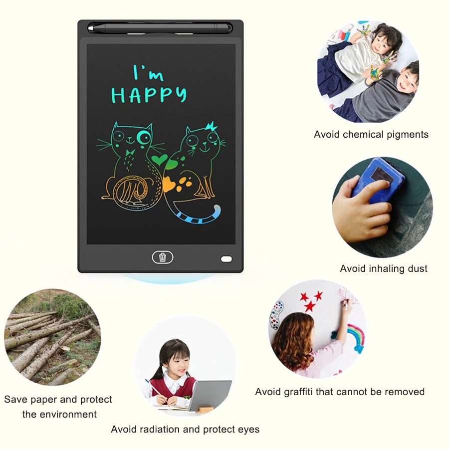 8.5 inch LCD Screen Electronic Drawing Board For Kids Writing